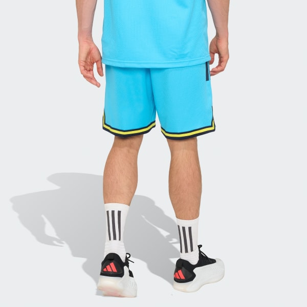 Blue Fenerbahçe Basketball Turquoise Men Third Shorts
