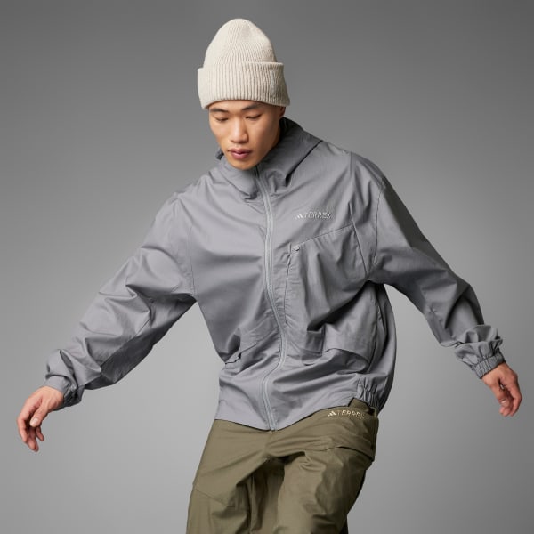 Gris Cortavientos Terrex Xploric