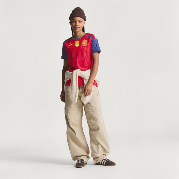 Vermelho Camisola Oficial Casa Espanha 26