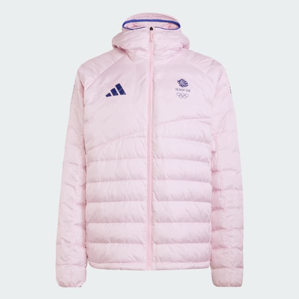 Pink BOA XPERIOR DOWN HOODED JACKET