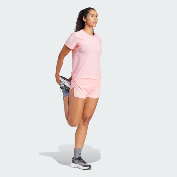 Pink Own The Run Tee