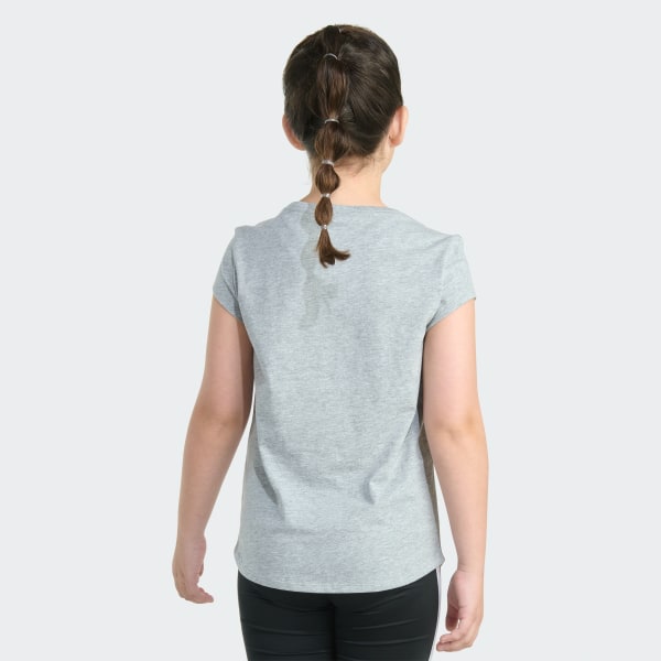 Grey Short Sleeve Essential Heather Tee

