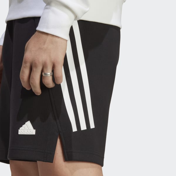 Black Future Icons 3-Stripes Shorts
