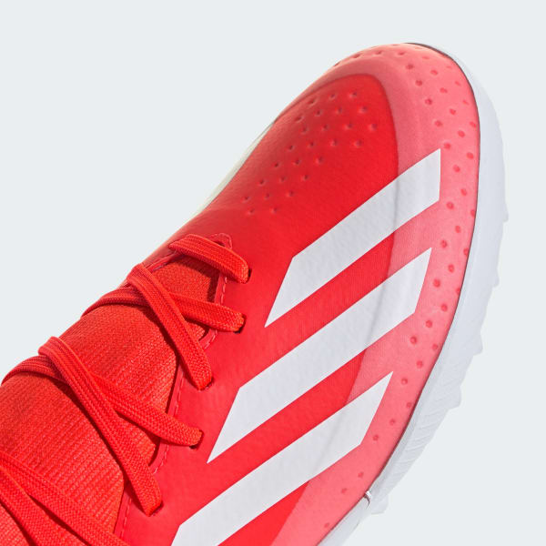 adidas X Crazyfast League Turf Soccer Sneakers - Red | Free
