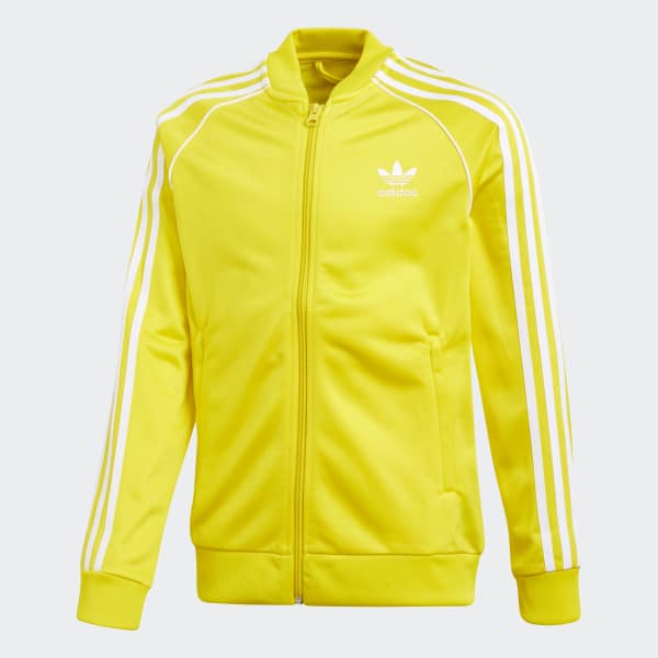adidas sst track jacket yellow,Limited 