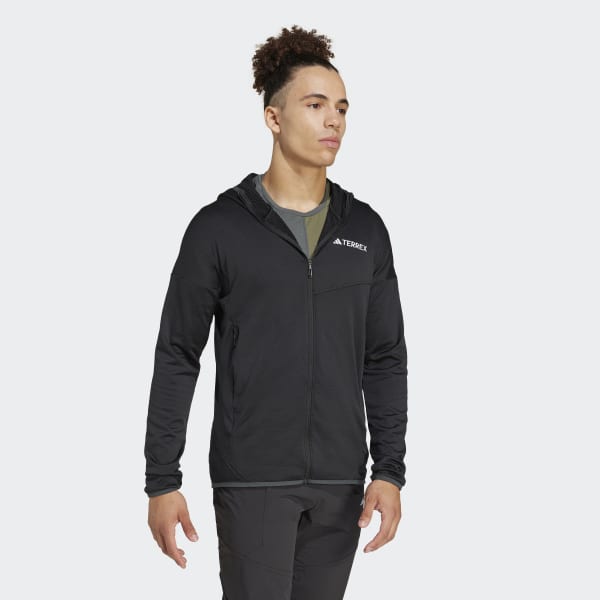 adidas Terrex Xperior CLIMAWARM Light Fleece Hooded Jacket