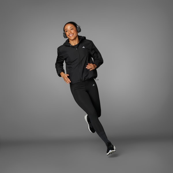 Adidas black run it jacket outlet