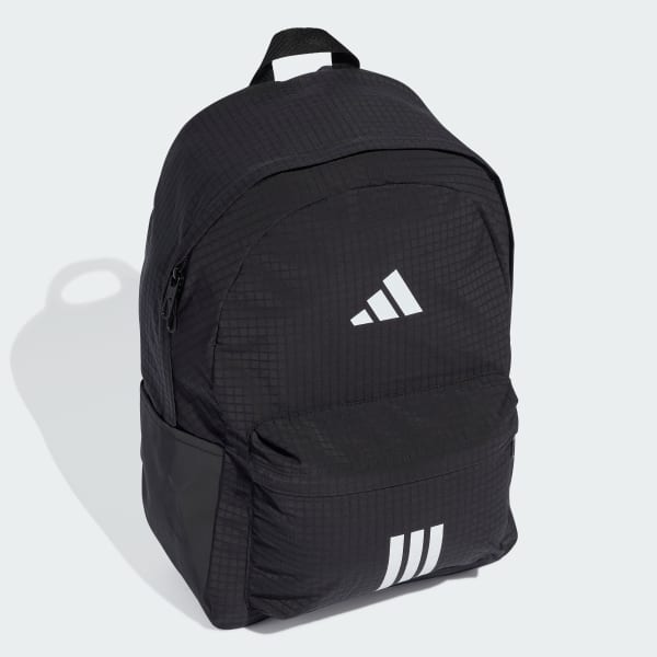 สีดำ กระเป๋าเป้ Essentials 3-Stripes Back To School 2