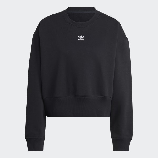adidas Adicolor Essentials Crew Sweatshirt Black adidas Thailand