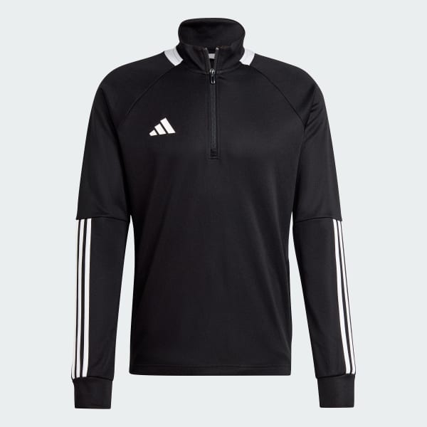 Zwart Sereno 3-Stripes Trainingsjack
