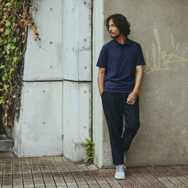 Blue Go-To Pocket Polo Shirt BO100
