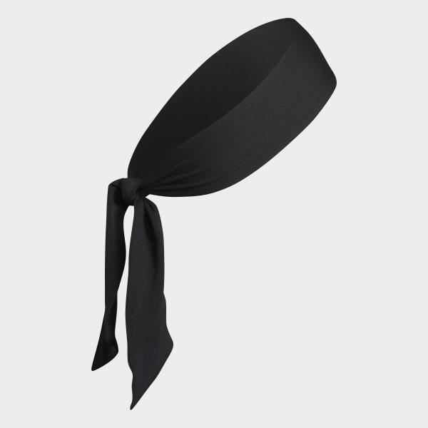 adidas Alphaskin Tie Headband - Black 