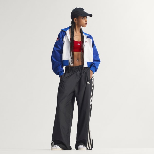 adidas Originals Basketball Windbreaker Pant - Black | Free