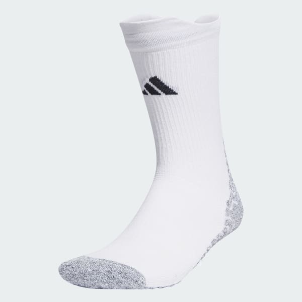 Λευκό adidas Football GRIP Knitted Crew Cushioned Performance Socks