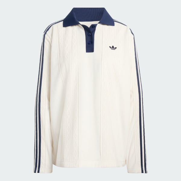 Bianco MAGLIA DA CALCIO ADIDAS ORIGINALS WINTERISED A MANICHE LUNGHE