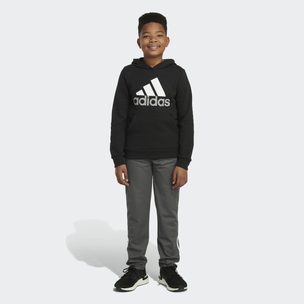 adidas Essential Hoodie (Extended Size) - Black | Kids' Training ...