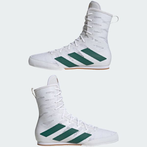 Adidas Box Hog 4 Shoes Unisex Cloud White M 9.5 W 10.5