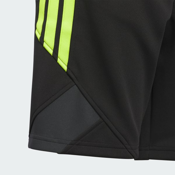 ブラック エッセンシャルズ カラーブロック ウォームアップショーツ キッズ