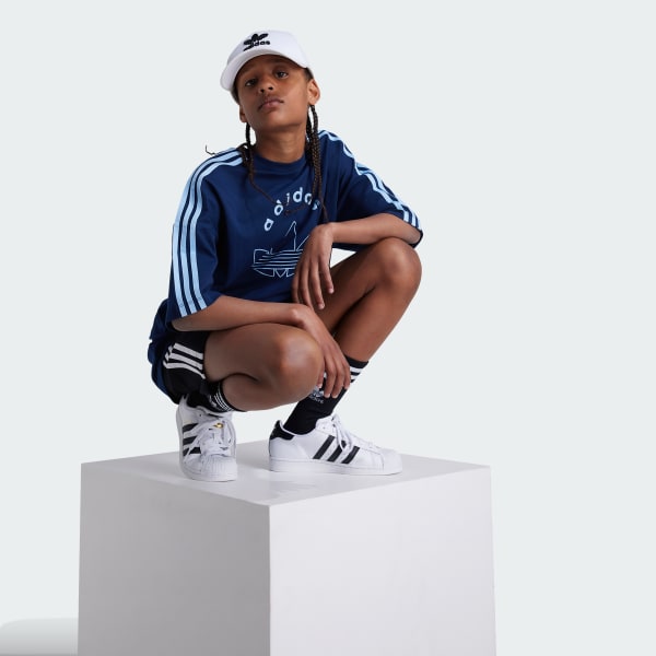 Blauw Graphic T-shirt Kids