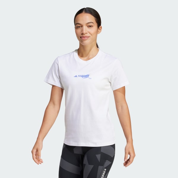 Blanco Polo Estampado Terrex