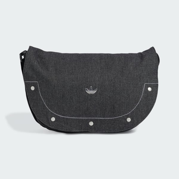 ☆Adidas☆Originals DENIM SHOULDER BAG Black adidas Denim Shoulder Bag - Black | adidas Thailand