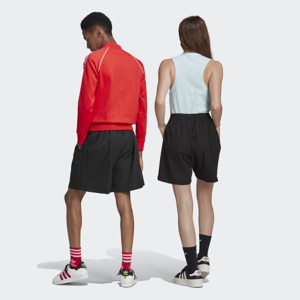Black Adicolor Contempo Tailored Shorts (Gender Neutral)