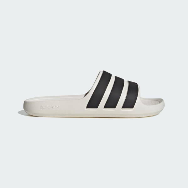 White Adilette Flow Slides