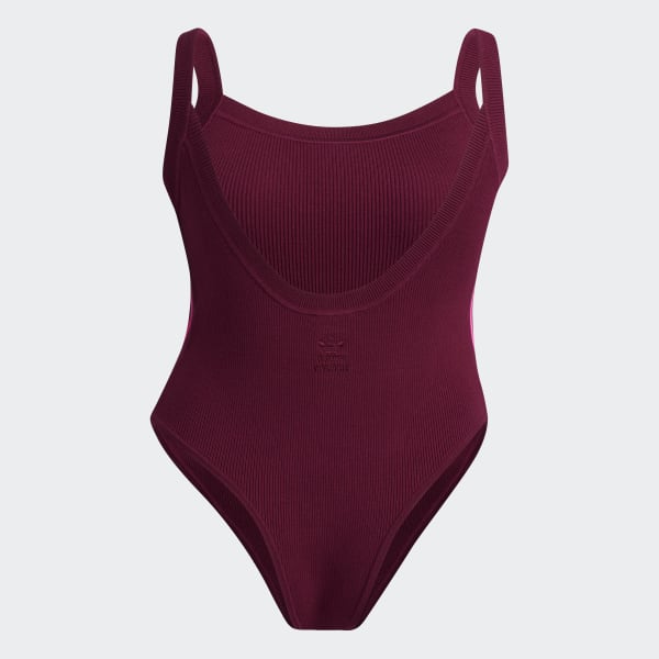 adidas Knit Tank Bodysuit Plus Size Red adidas Singapore