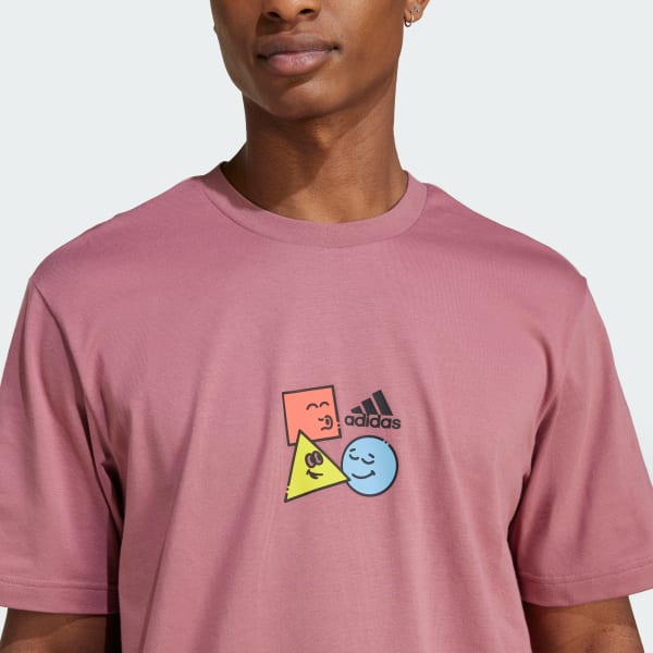 アディダス ポジティビティ シェイプ グラフィック 半袖Tシャツ