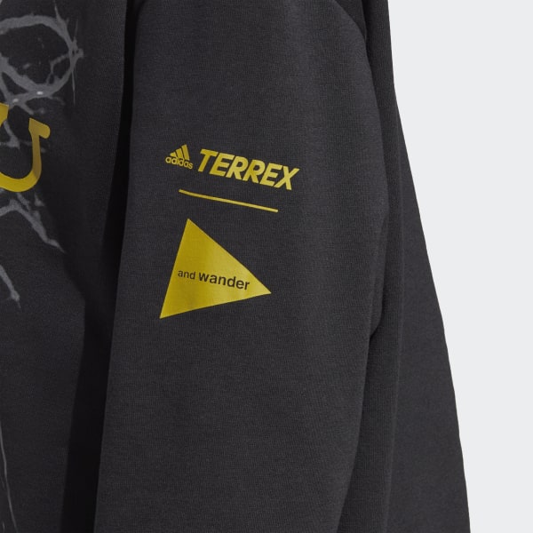 adidas Terrex x and wander Graphic Hoodie - Black | adidas Finland