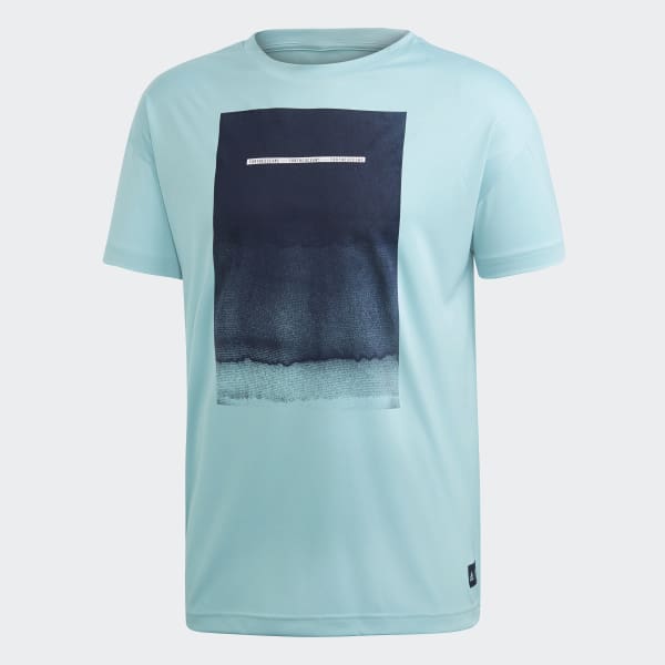 adidas Parley Graphic Tee - Blue 