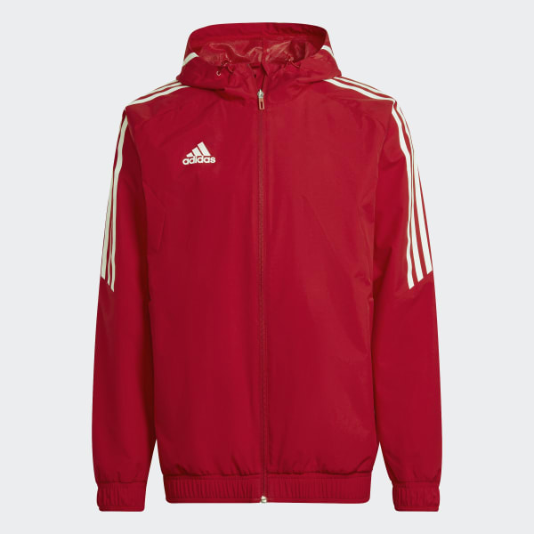Adidas originals jacket red top