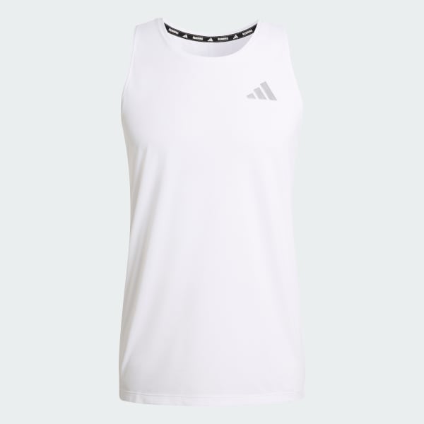 White ADI365 Running Climacool Iconic Tank
