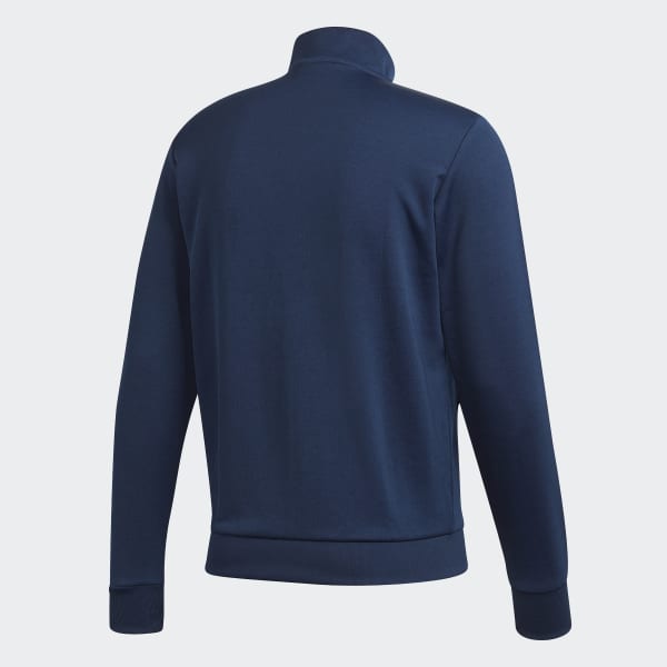adidas Trefoil Essentials Track Jacket Blue adidas New Zealand