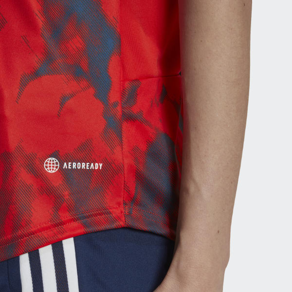 Rouge Maillot Extérieur Olympique Lyonnais 22/23 HPE72