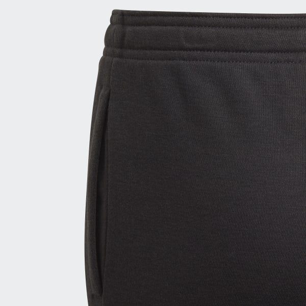 Preto Calças em Moletão adidas Essentials