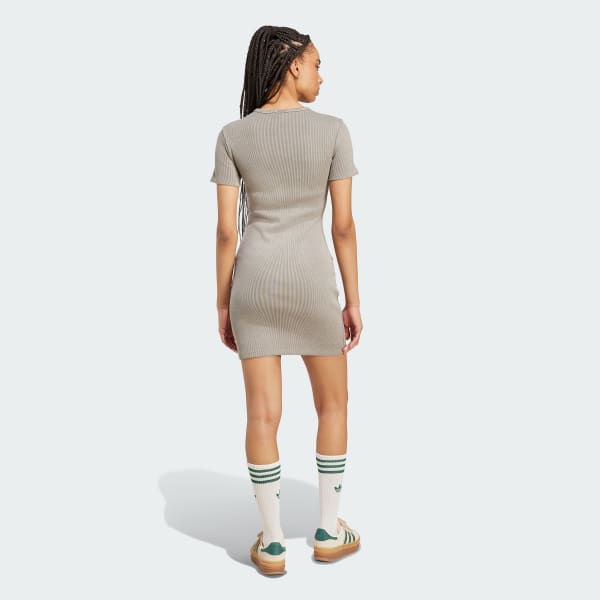 Gron Essentials Short Sleeve Dress Washed