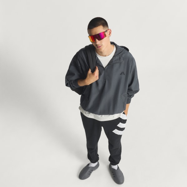 Grijs Anthony Edwards Anorak Pullover