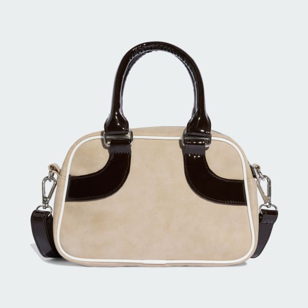 Marron Mini bolso estilo bowling