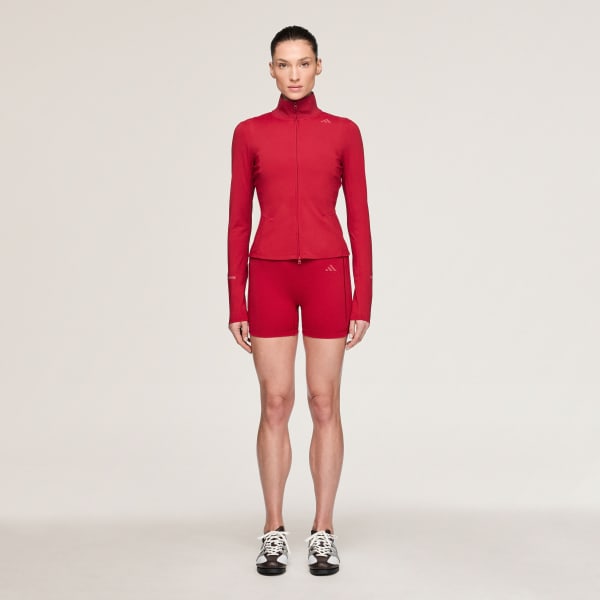 Bordeaux Legging de training court Optime adidas x entire studios