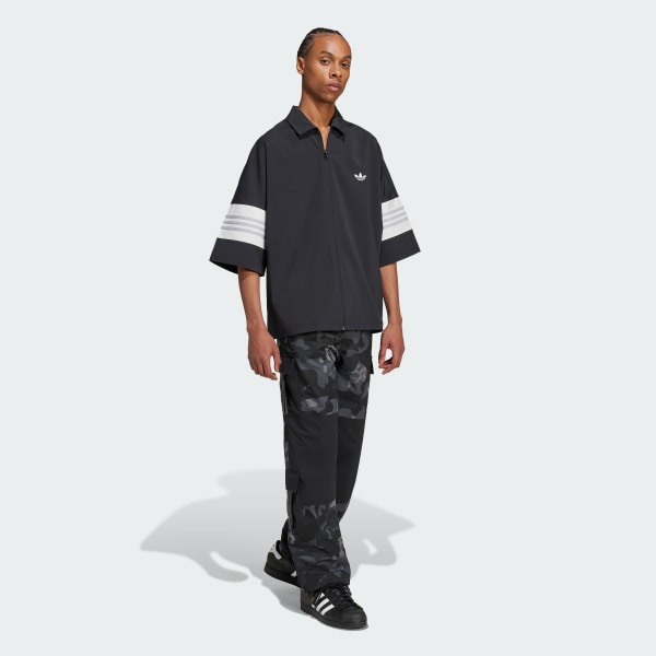 cierna Nohavice Camo Cargo