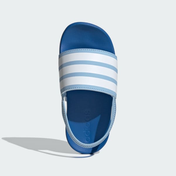 Blue Adilette Estrap Slides Kids
