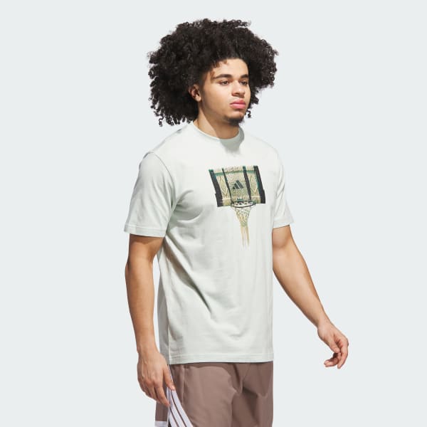 Green Basketball Gallery Graphic Tee