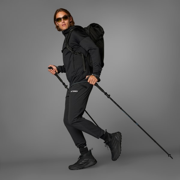 zwart Terrex Xperior CLIMAWARM Light Fleece Capuchonjack