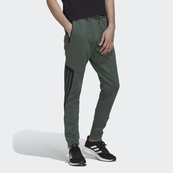 Zielony Future Icons 3-Stripes Pants