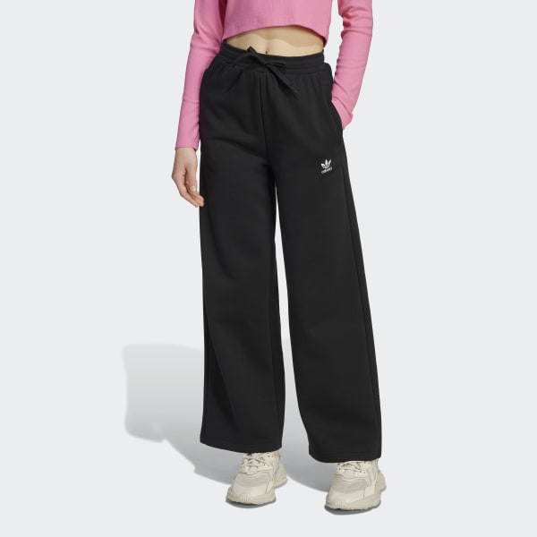 Adidas★DANCE KNIT PANT ジョガーパンツ AD98 adidas Wide Leg Pants - Blue | Free Shipping with adiClub