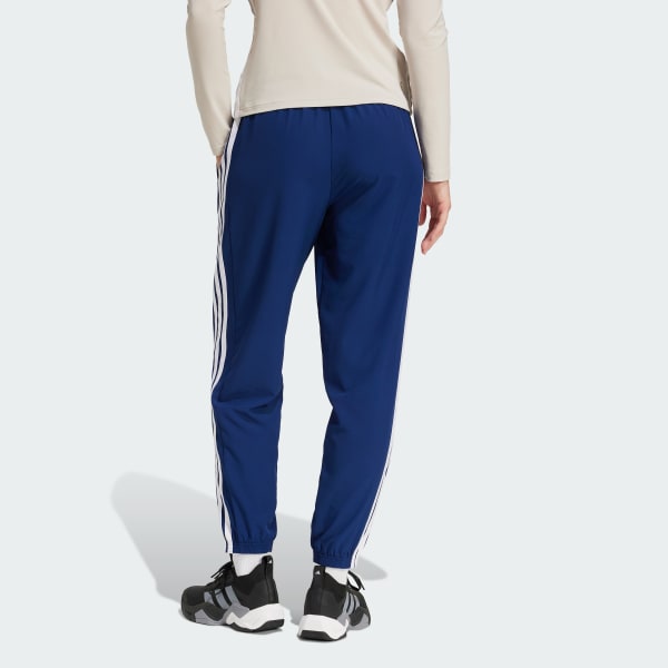 Μπλε Train Essentials 3-Stripes Woven Pants