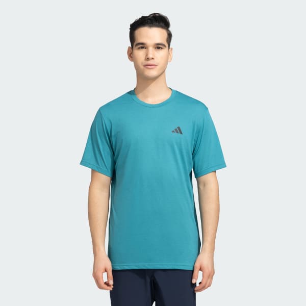 Turquoise TRAIN ESSENTIALS COMFORT TRAINING TEE