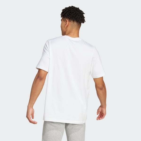 White Doodle Graphic Tee