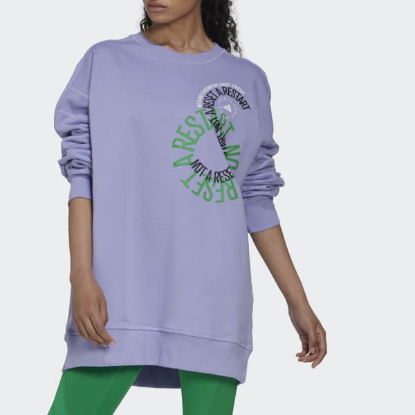 Μωβ adidas by Stella McCartney Sportswear Sweatshirt (Gender Neutral) BWC65